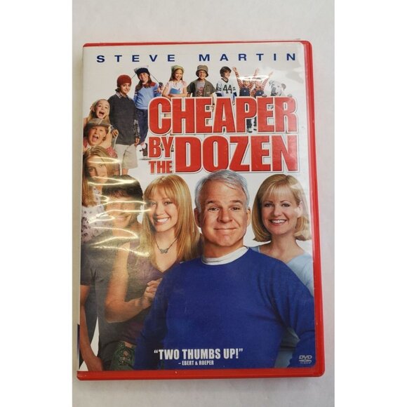 Cheaper By The Dozen - 2-Disc DVD 2004 - Widescreen - Steve Martin - Picture 1 of 8